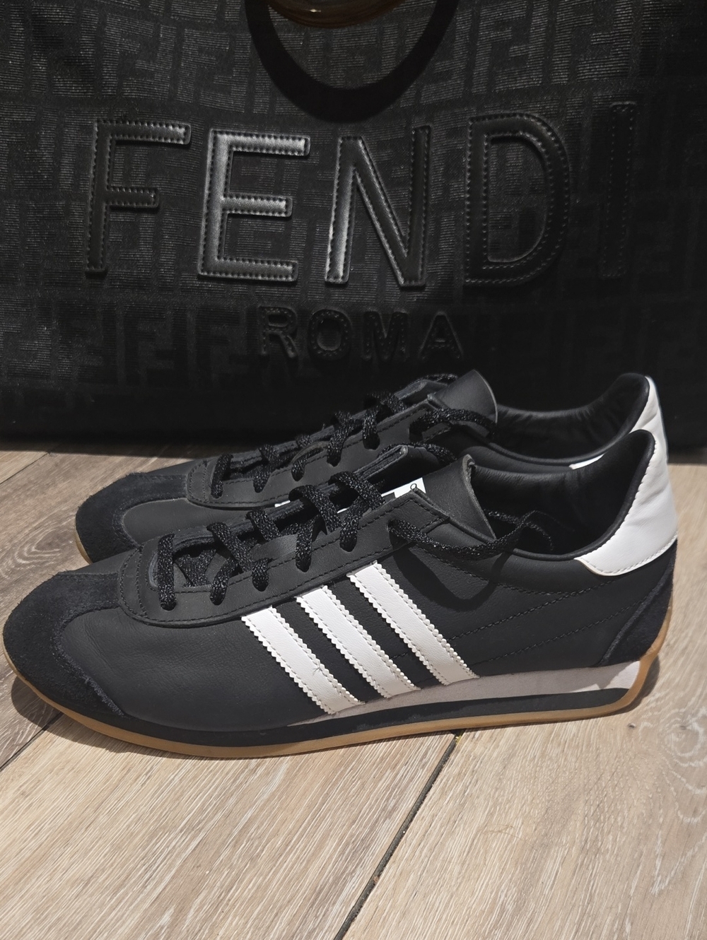 Adidas Black And White Sneakers